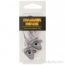 Big Hammer Heads™ 1 oz. Plain Fishing Lures 2 ct Pack 565135416